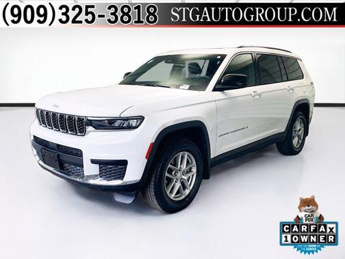 Bright White Clearcoat 2025 Jeep Grand Cherokee L Laredo