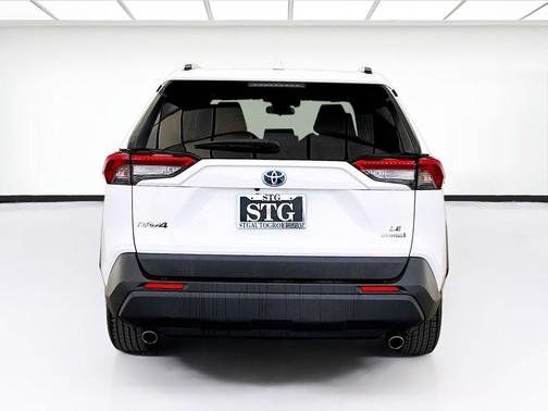 Super White 2020 Toyota RAV4 Hybrid LE