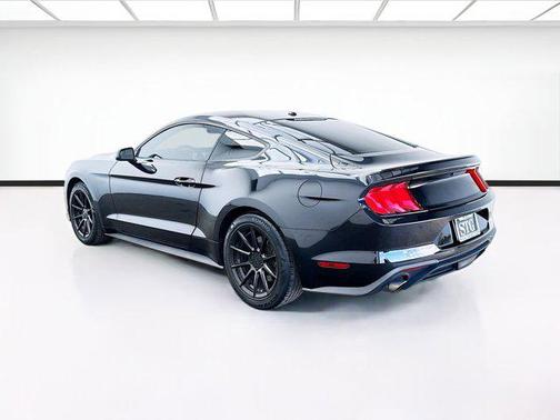 Shadow Black 2018 Ford Mustang EcoBoost
