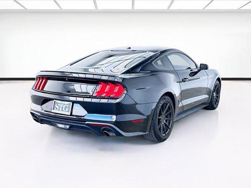 Shadow Black 2018 Ford Mustang EcoBoost