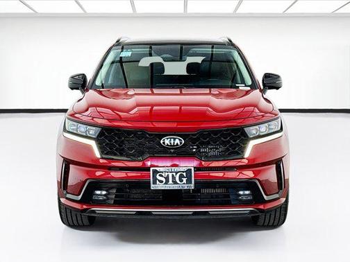 Passion Red Tintcoat 2021 Kia Sorento SX