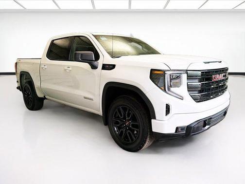 Summit White 2023 GMC Sierra 1500 Elevation