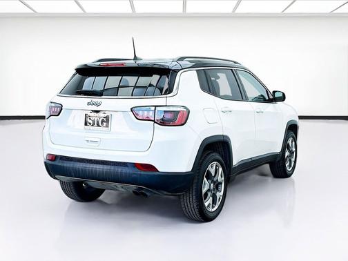 White Clearcoat 2018 Jeep Compass Limited
