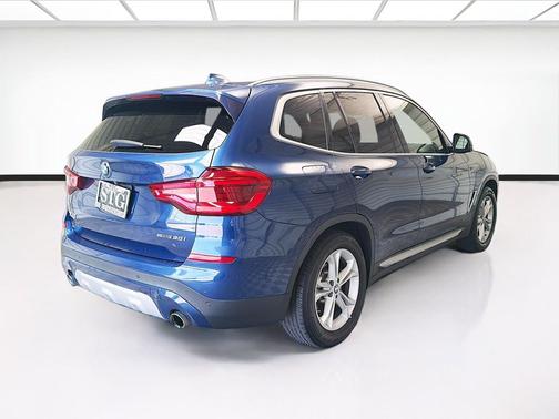 Phytonic Blue Metallic 2020 BMW X3 sDrive30i