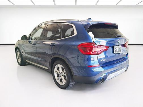 Phytonic Blue Metallic 2020 BMW X3 sDrive30i