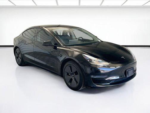 Solid Black 2023 Tesla Model 3 Long Range