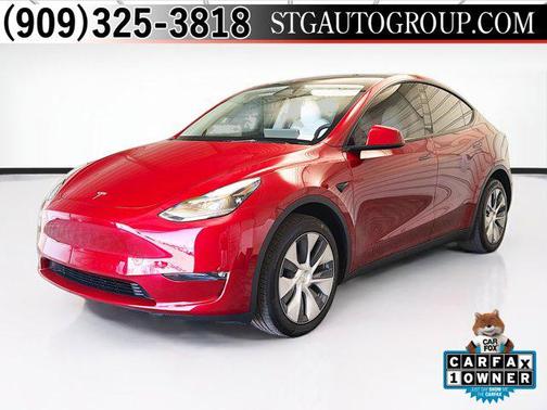 Ultra Red 2024 Tesla Model Y Long Range Dual Motor All-Wheel Drive