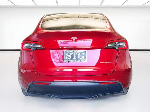Ultra Red 2024 Tesla Model Y Long Range Dual Motor All-Wheel Drive