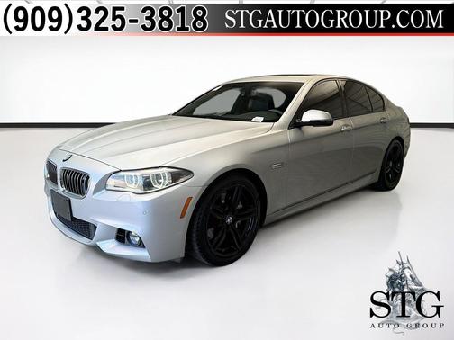Glacier Silver Metallic 2015 BMW 550 550i