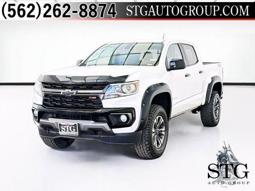 Summit White 2021 Chevrolet Colorado Z71