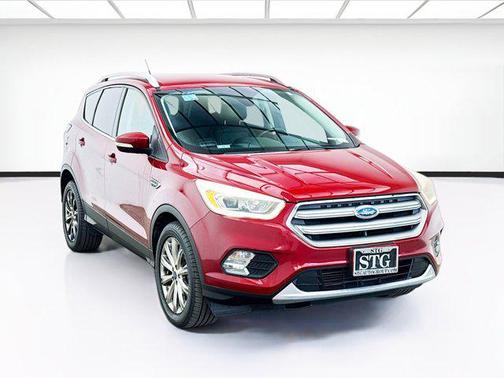 Ruby Red 2017 Ford Escape Titanium