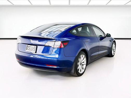 Deep Blue Metallic 2021 Tesla Model 3 Standard Range Plus