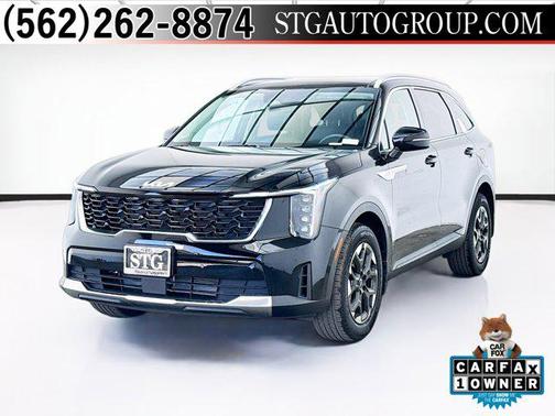 Ebony Black 2025 Kia Sorento S