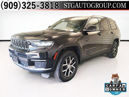 Diamond Black Crystal Pearlcoat 2024 Jeep Grand Cherokee L Limited