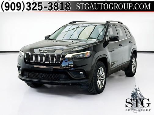 Diamond Black Crystal Pearlcoat 2022 Jeep Cherokee Latitude Lux
