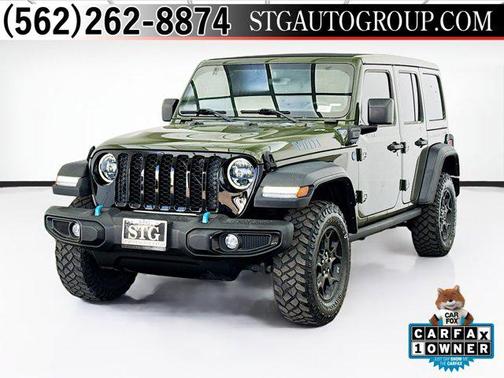 Sarge Green Clearcoat 2023 Jeep Wrangler 4xe Base