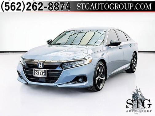 Silver Metallic 2022 Honda Accord Hybrid Sport