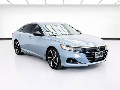 Silver Metallic 2022 Honda Accord Hybrid Sport