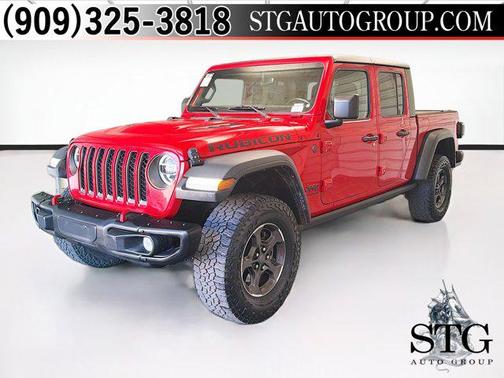 Firecracker Red Clearcoat 2021 Jeep Gladiator Rubicon