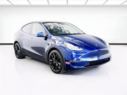 Deep Blue Metallic 2021 Tesla Model Y Long Range Dual Motor All-Wheel Drive