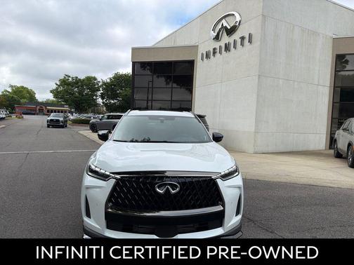 Radiant White 2026 INFINITI QX60 SPORT AWD