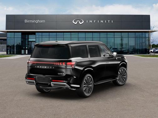 Black Obsidian 2027 INFINITI QX80 Luxe