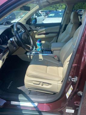 Maroon 2016 Acura MDX 3.5L AcuraWatch Plus Package