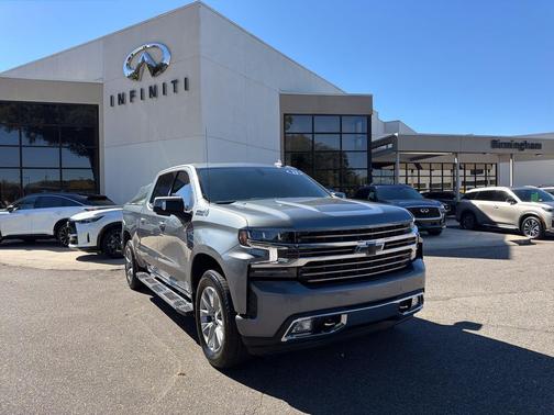 Satin Steel Metallic 2021 Chevrolet Silverado 1500 High Country