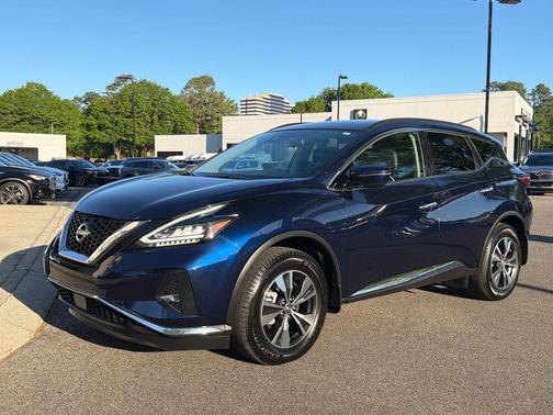 Deep Ocean Blue Pearl 2024 Nissan Murano SV FWD