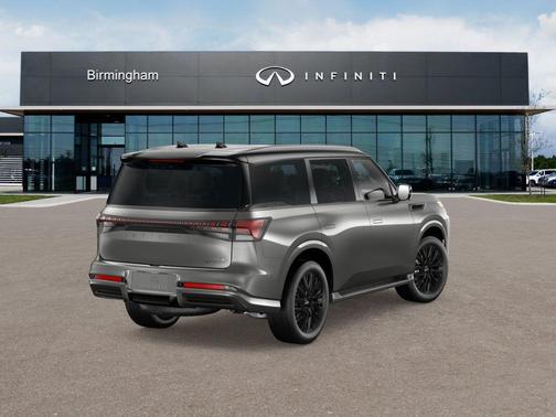 Dynamic Metal/Black Obsidian 2026 INFINITI QX80 AUTOGRAPH AWD