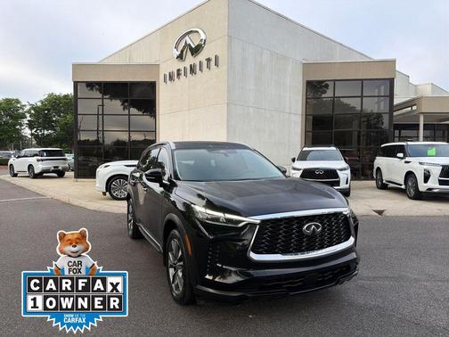 Mineral Black 2023 INFINITI QX60 Luxe