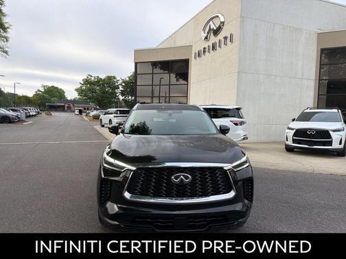 Mineral Black 2023 INFINITI QX60 Luxe