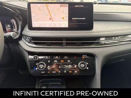 Mineral Black 2023 INFINITI QX60 Luxe