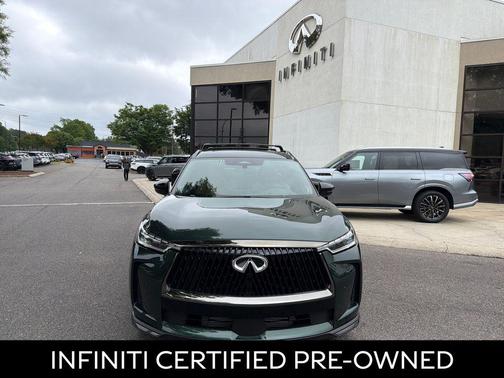 Deep Emerald/Black Obsidian 2026 INFINITI QX60 AUTOGRAPH