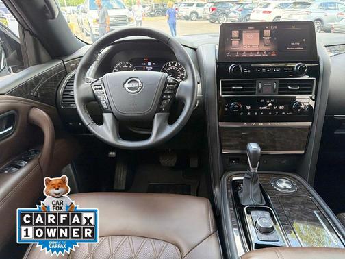 Aspen White Tricoat 2024 Nissan Armada Platinum 2WD