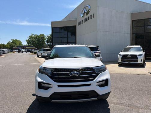 Oxford White 2021 Ford Explorer XLT