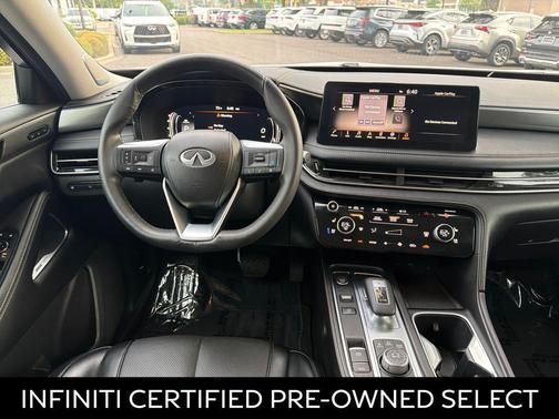 Majestic White 2023 INFINITI QX60 Luxe