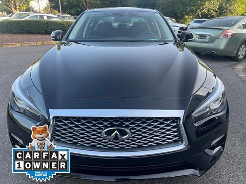 Black Obsidian 2021 INFINITI Q50 3.0t LUXE