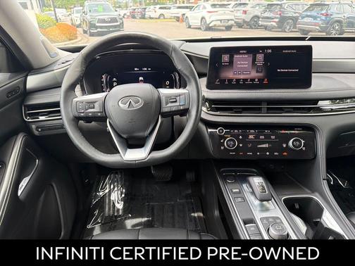 Majestic White 2023 INFINITI QX60 Luxe
