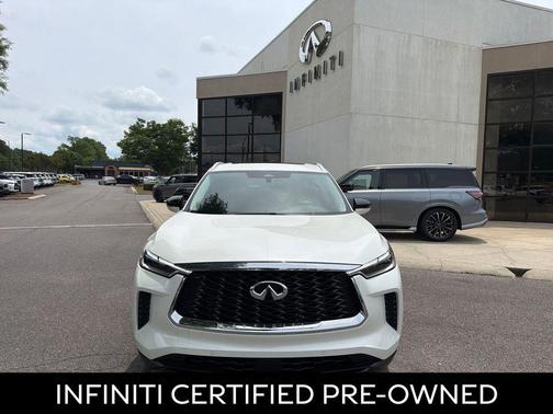 Majestic White 2023 INFINITI QX60 Luxe