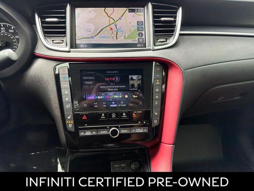 Radiant White 2025 INFINITI QX50 Sport AWD