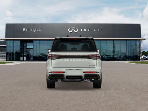 Radiant White/Black Obsidian 2026 INFINITI QX80 AUTOGRAPH AWD