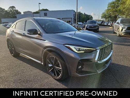 Graphite Shadow 2023 INFINITI QX55 ESSENTIAL