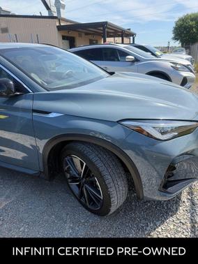 Slate Gray 2024 INFINITI QX55 ESSENTIAL