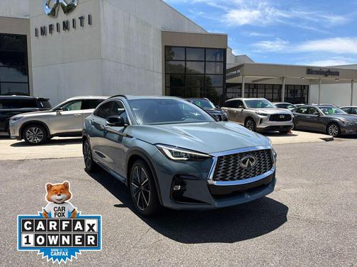 Slate Gray 2024 INFINITI QX55 ESSENTIAL