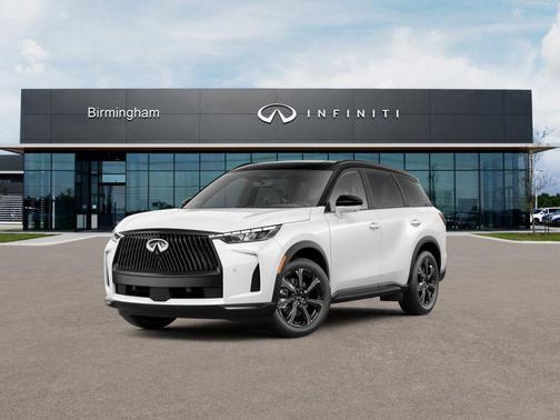 Radiant White/Black Obsidian 2027 INFINITI QX60 AUTOGRAPH