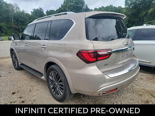 Champagne Quartz 2023 INFINITI QX80 SENSORY AWD