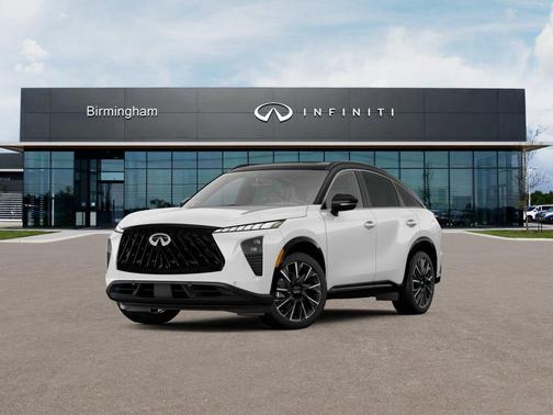 Radiant White/Black Obsidian 2027 INFINITI QX65 AUTOGRAPH