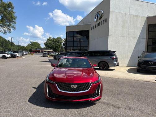 Radiant Red Tintcoat 2024 Cadillac CT5 Luxury