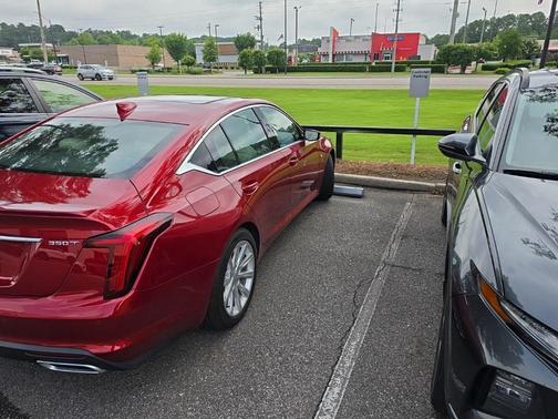 Radiant Red Tintcoat 2024 Cadillac CT5 Luxury